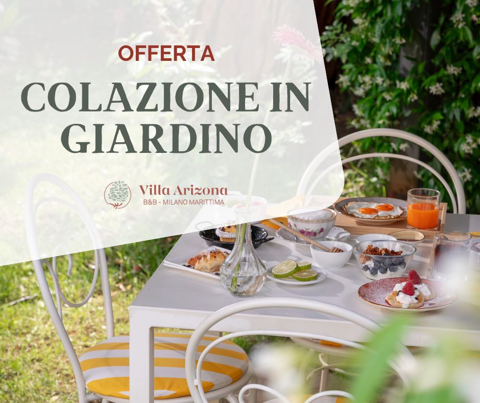 COLAZIONE IN GIARDINO